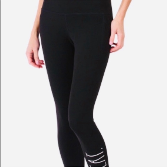 Rae Dunn Sweat Leggings NWOT - Picture 2 of 12